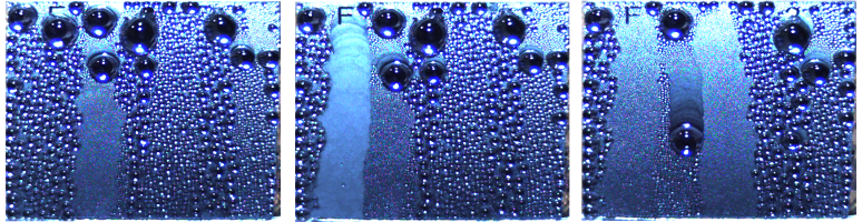 <multi>[fr] Condensation de gouttes d'eau sur un wafer de silicium [en] Condensation pattern of water droplets on a silicium wafer </multi>